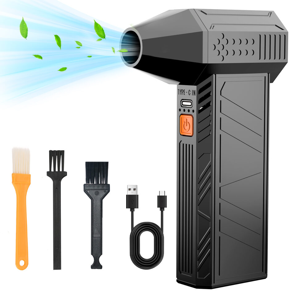 Fivechord WX-06 Turbo Jet Fan - 130,000 RPM Powerful 155W Brushless Motor Blower