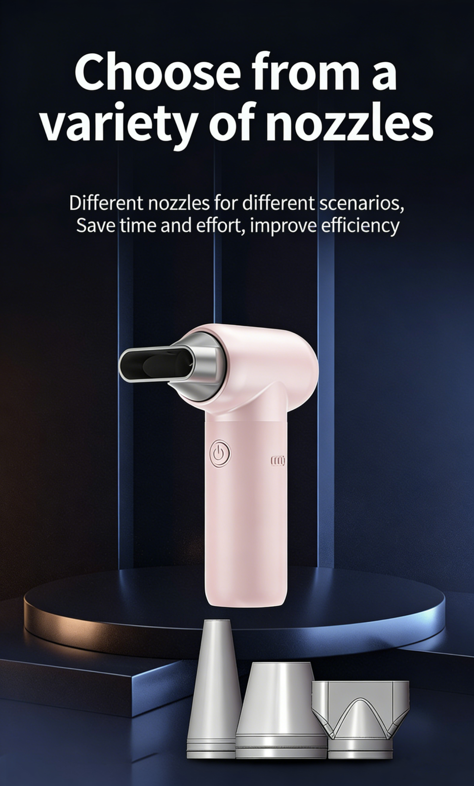 Fivechord WX-01 Turbo Jet Fan 110000 RPM - Electric Air Duster for Car Drying and PC Cleaning