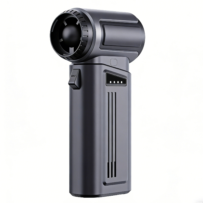 Fivechord WX-10 Portable Turbo Jet Fan - 80,000 RPM Mini Violent Blower for Precise Cleaning